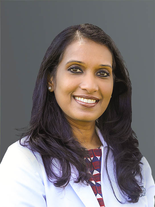 Headshot of Dr. Abhirami Vivekanandarajah MD 